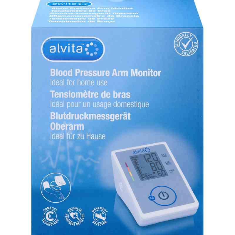Alvita Blutdruckmessgerät Oberarm 1 stk von Alliance Healthcare Deutschland GmbH PZN 11124509