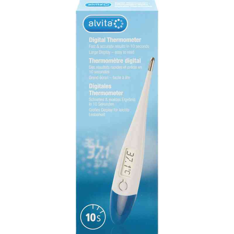 Alvita digitales Fieberthermometer 1 stk von Alliance Healthcare Deutschland GmbH PZN 10826273