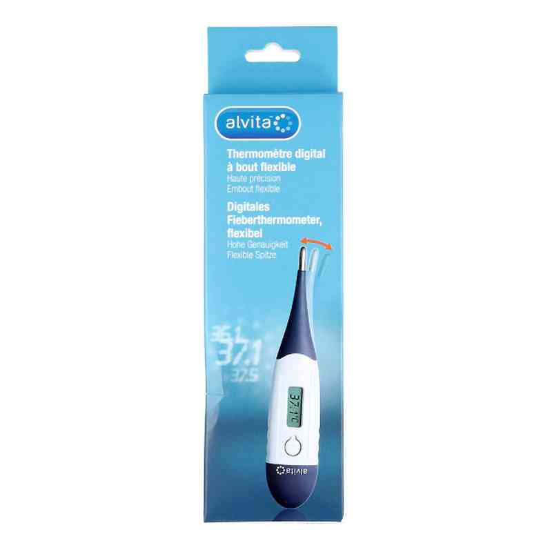 Alvita Digitales Fieberthermometer flexibel 1 stk von Alliance Healthcare Deutschland GmbH PZN 07125822