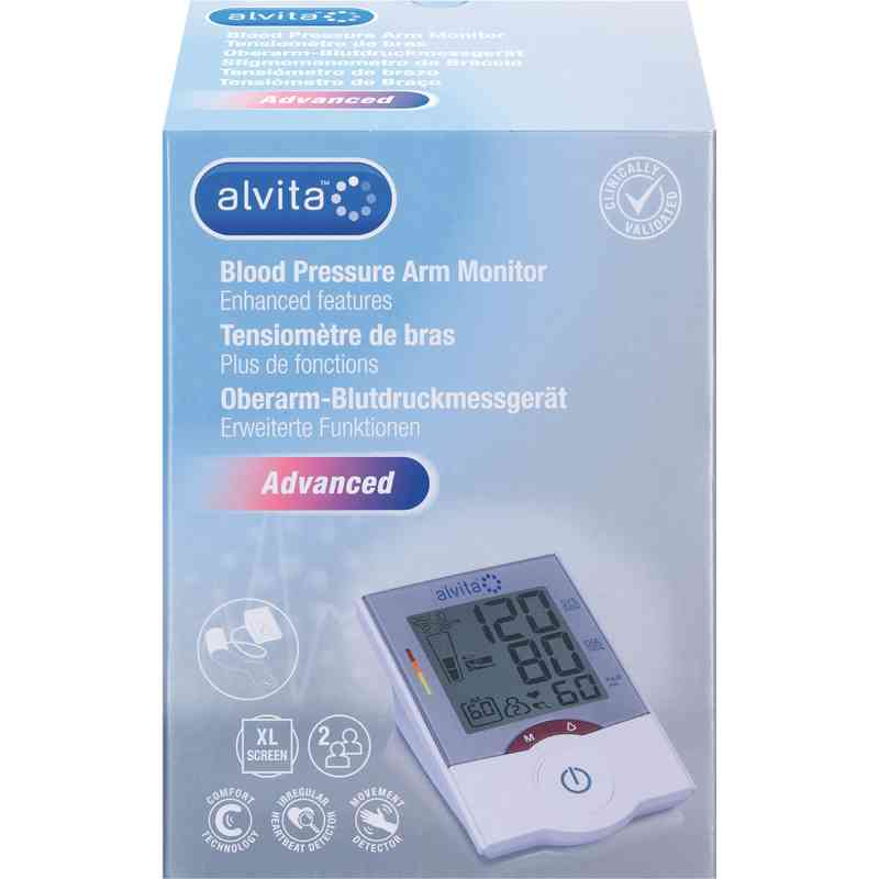 Alvita Oberarm Blutdruckmessgerät Advanced 1 stk von Alliance Healthcare Deutschland GmbH PZN 11124521