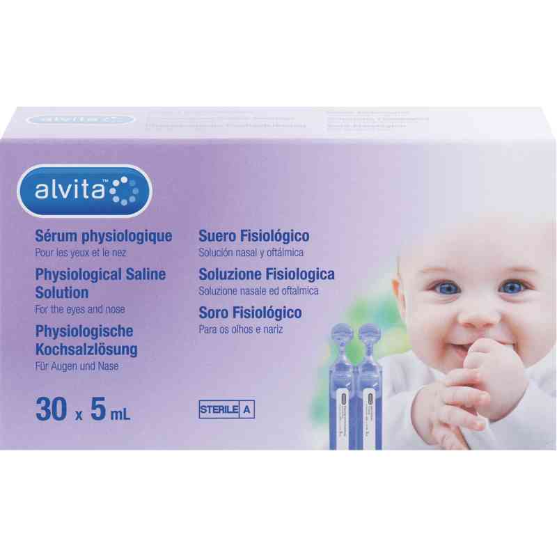 Alvita physiologische Kochsalzlösung Ampullen 30X5 ml von Alliance Healthcare Deutschland GmbH PZN 10546071