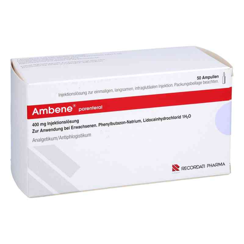 Ambene Parenteral Ampullen 50 stk von Recordati Pharma GmbH PZN 06606531