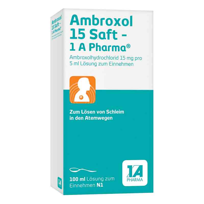 Ambroxol 15 Saft-1A Pharma 100 ml von 1 A Pharma GmbH PZN 03201319