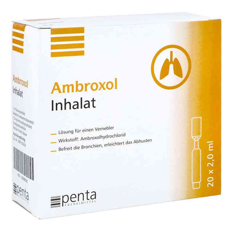 Ambroxol Inhalat 15ml/2ml 20X2 ml von Penta Arzneimittel GmbH PZN 03560550