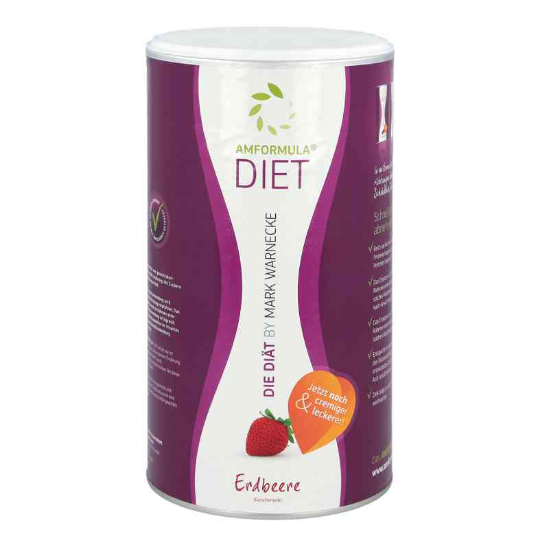 Amformula Diet Erdbeere Pulver 490 g von AMSPORT GmbH PZN 01340471