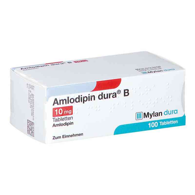 Amlodipin dura B 10mg 100 stk von Mylan Healthcare GmbH PZN 06586691