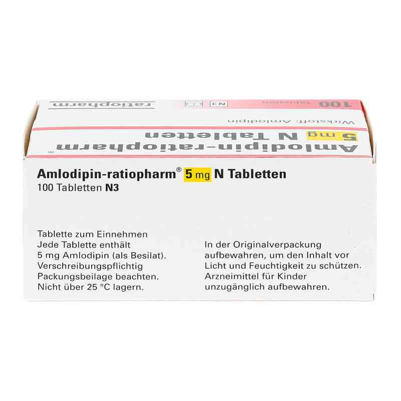 Pr balov Let k Amlodipin Ratiopharm 5 Mg MVQL Pr balov Let k Amlodipin Ratiopharm 5 Mg MVQL