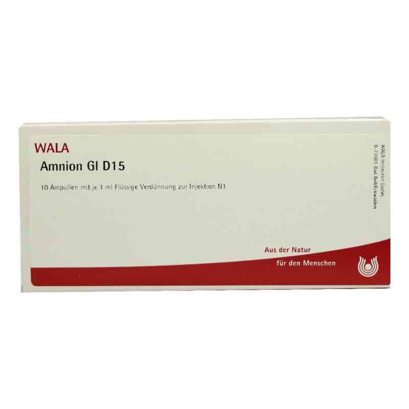 Amnion Gl D15 Ampullen 10X1 ml von WALA Heilmittel GmbH PZN 03359150