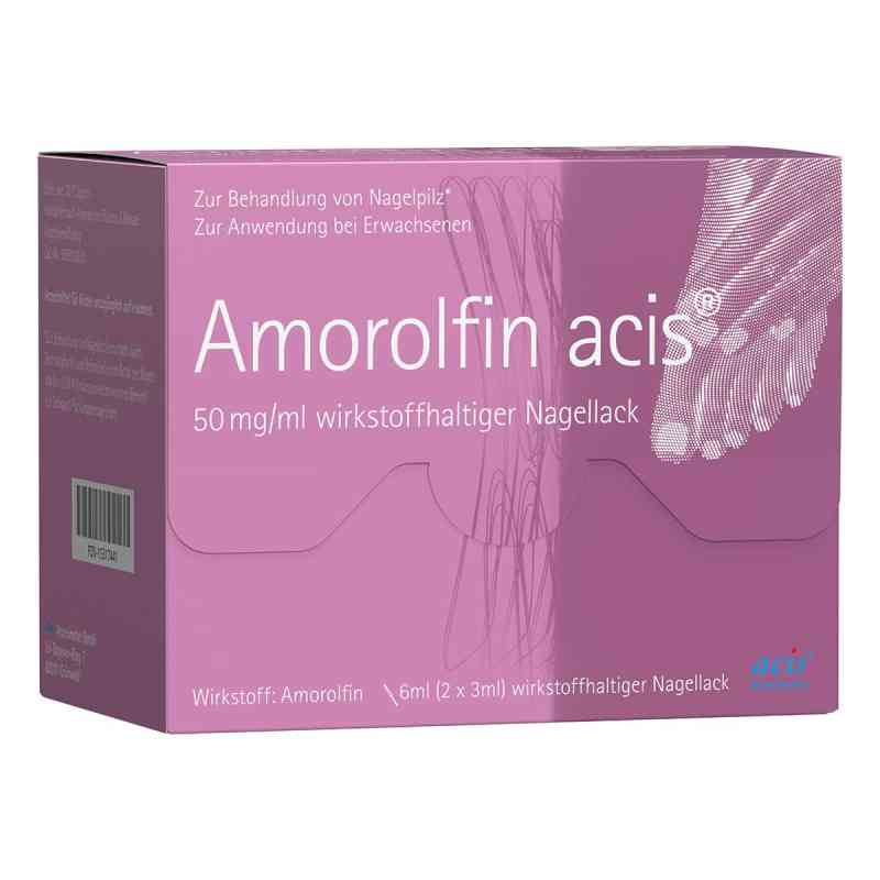 Amorolfin acis 50 mg/ml wirkstoffhalt.Nagellack 6 ml von MIBE GmbH Arzneimittel PZN 15317441