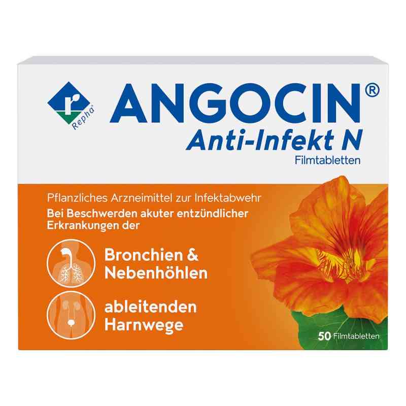 ANGOCIN Anti-Infekt N bei Atemwegs- & Blasenentzündung 50 stk von REPHA GmbH Biologische Arzneimittel PZN 06892904