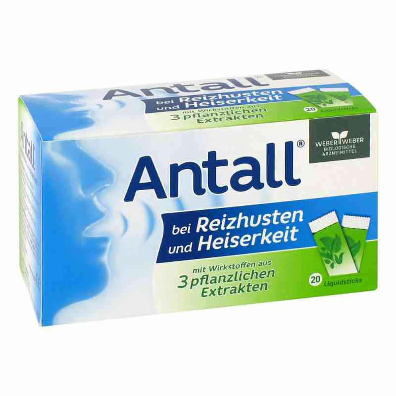Antall bei Reizhusten und Heiserkeit Liquidsticks 20X5 g von WEBER & WEBER GmbH PZN 11130237