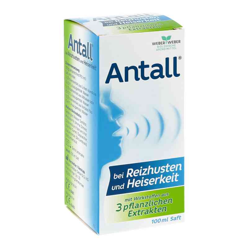 Antall bei Reizhusten und Heiserkeit Saft 100 ml von WEBER & WEBER GmbH PZN 15635684