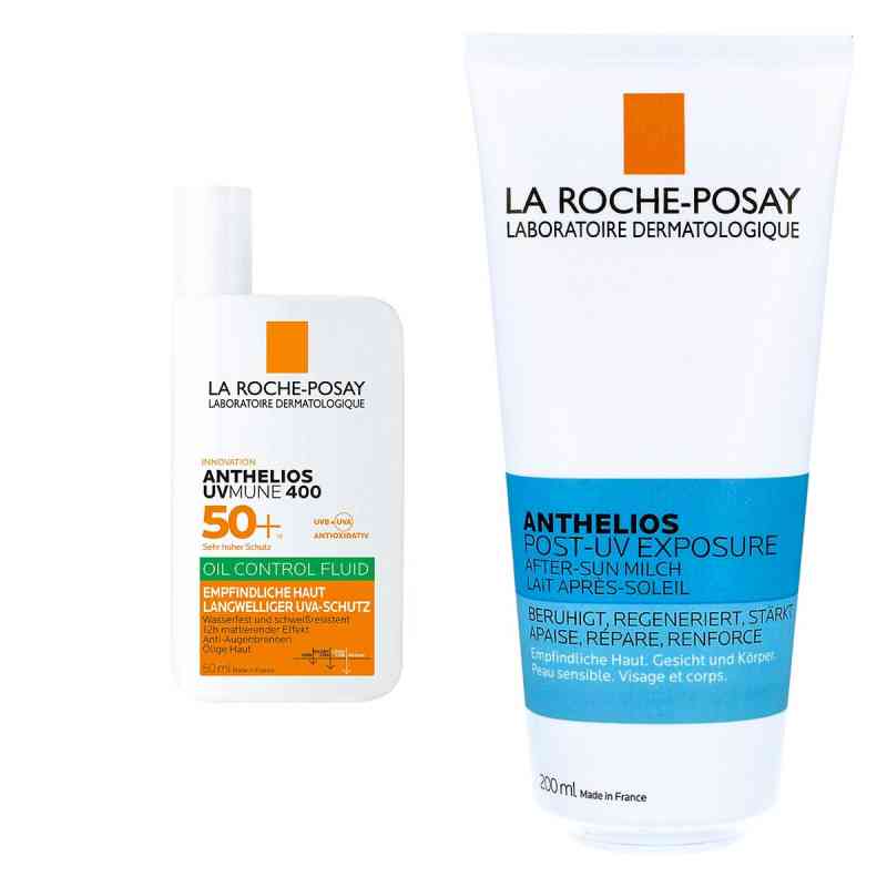 Anthelios Oil Control Uvmune 400 + Anthelios After-Sun Milch 1 Pck von L'Oreal Deutschland GmbH PZN 08102926
