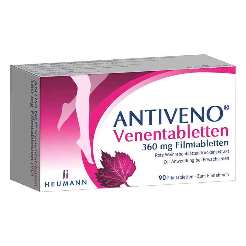 Antiveno Venentabletten 360 mg Filmtabletten 90 stk von HEUMANN PHARMA GmbH & Co. Generica KG PZN 18766843