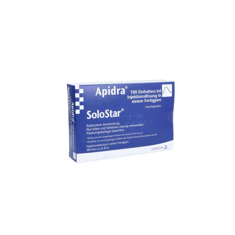 Apidra 100 Einheiten/ml SoloStar Fertigpen 10X3 ml von Orifarm GmbH PZN 07584530