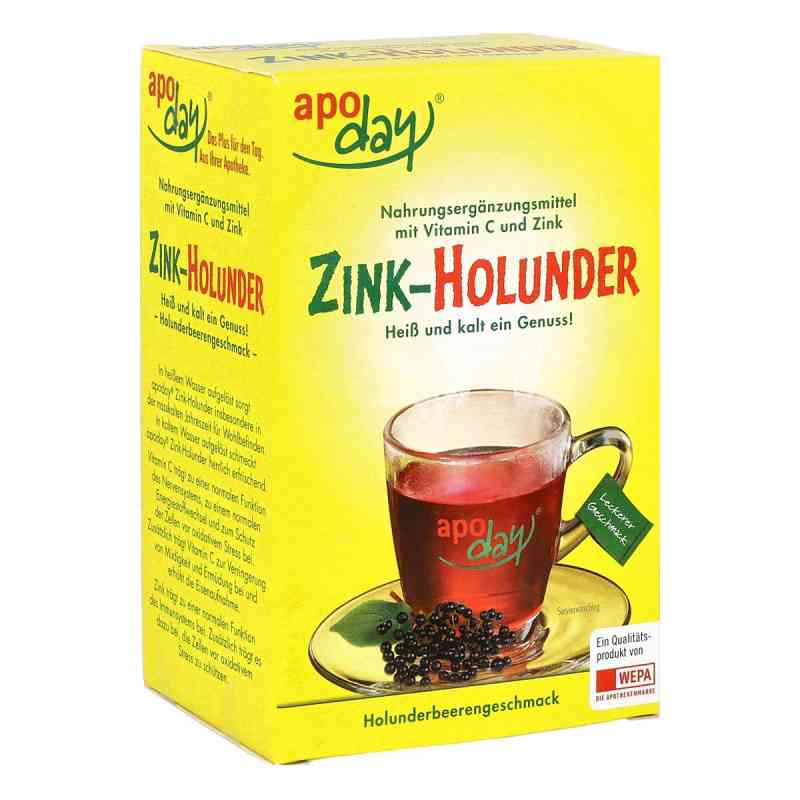 Apoday Zink-holunder+vitamin C Pulver 10X10 g von WEPA Apothekenbedarf GmbH & Co K PZN 17438870