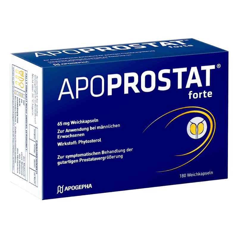 Apoprostat Forte 65 Mg Weichkapseln 180 stk von APOGEPHA Arzneimittel GmbH PZN 19436355