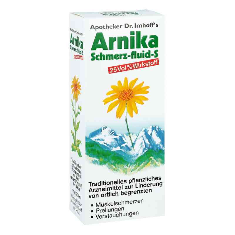 Apotheker Doktor imhoff's Arnika Schmerz-fluid S 200 ml von SANAVITA Pharmaceuticals GmbH PZN 10414659