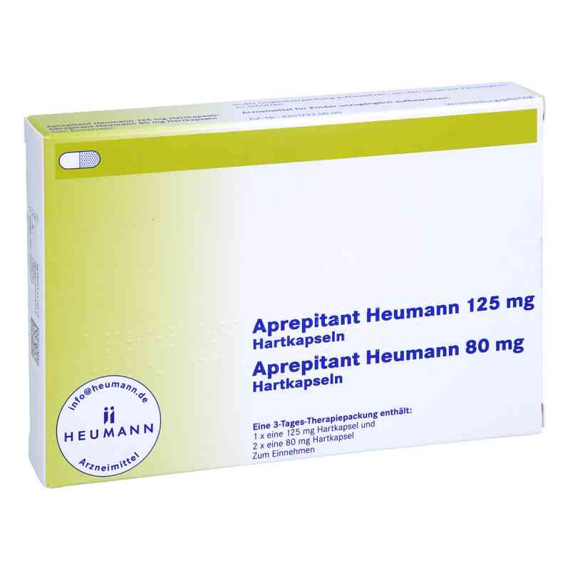 Aprepitant Heumann 125 mg + 80 mg Hartkapseln 3 stk von HEUMANN PHARMA GmbH & Co. Generi PZN 14131651