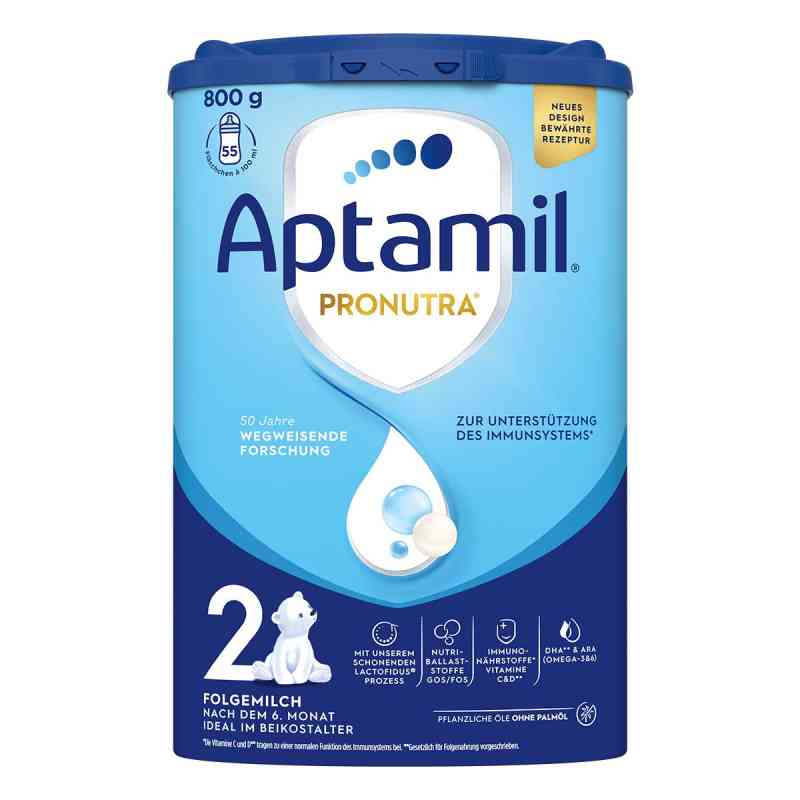 Aptamil Pronutra 2 Folgemilch ab dem 6. Monat 800 g von Danone Deutschland GmbH PZN 03352828