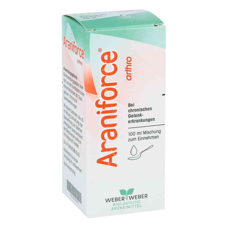 Araniforce arthro Tropfen zum Einnehmen 100 ml von WEBER & WEBER GmbH PZN 08794206
