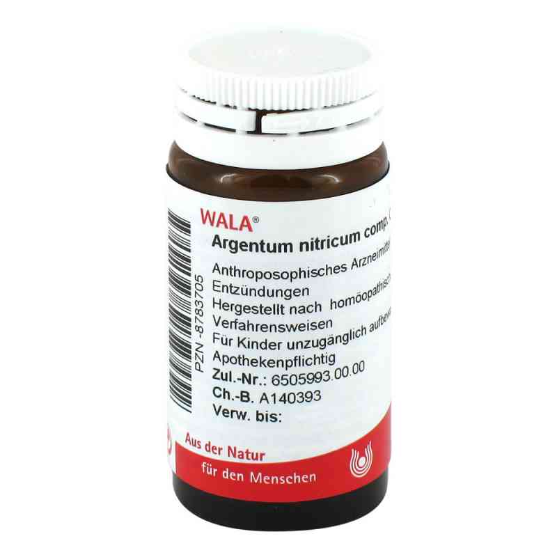 Argentum Nitricum compositus Globuli 20 g von WALA Heilmittel GmbH PZN 08783705