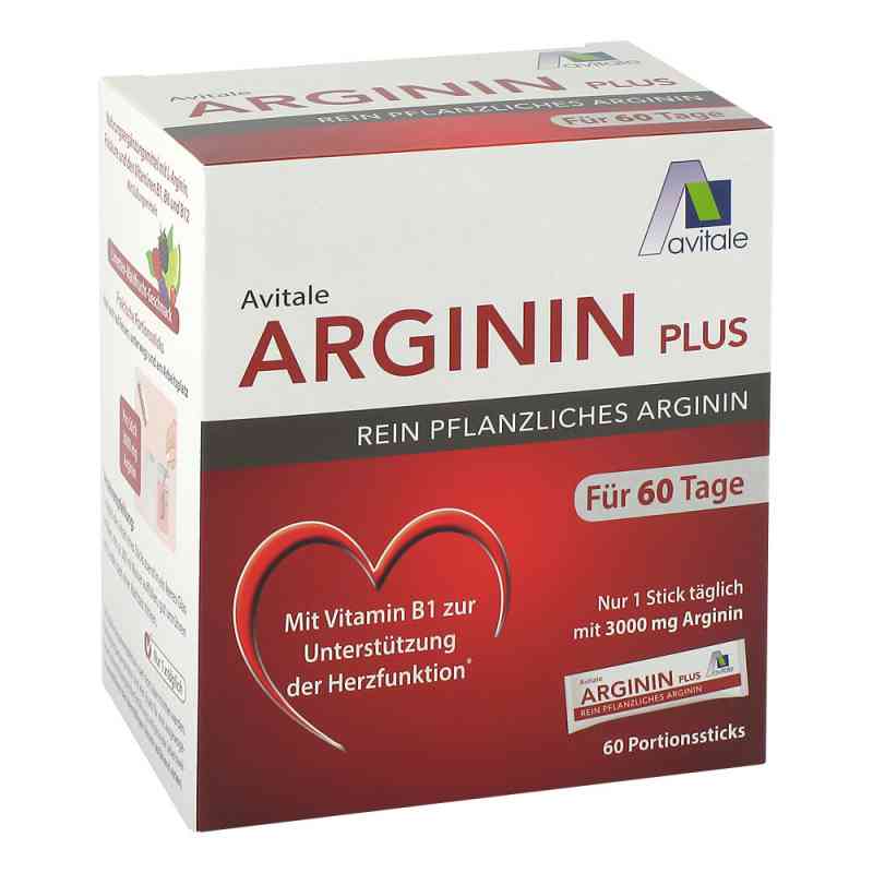 Arginin Plus Vitamin B1+b6+b12+folsäure Sticks 60X5.9 g von Avitale GmbH PZN 16505713