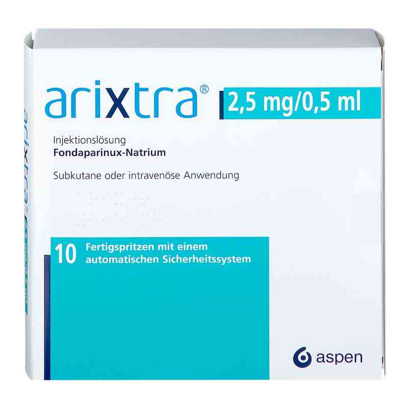 Arixtra 2,5 mg/0,5 ml iniecto -lsg.i.e.fertigspritze 10X0.5 ml