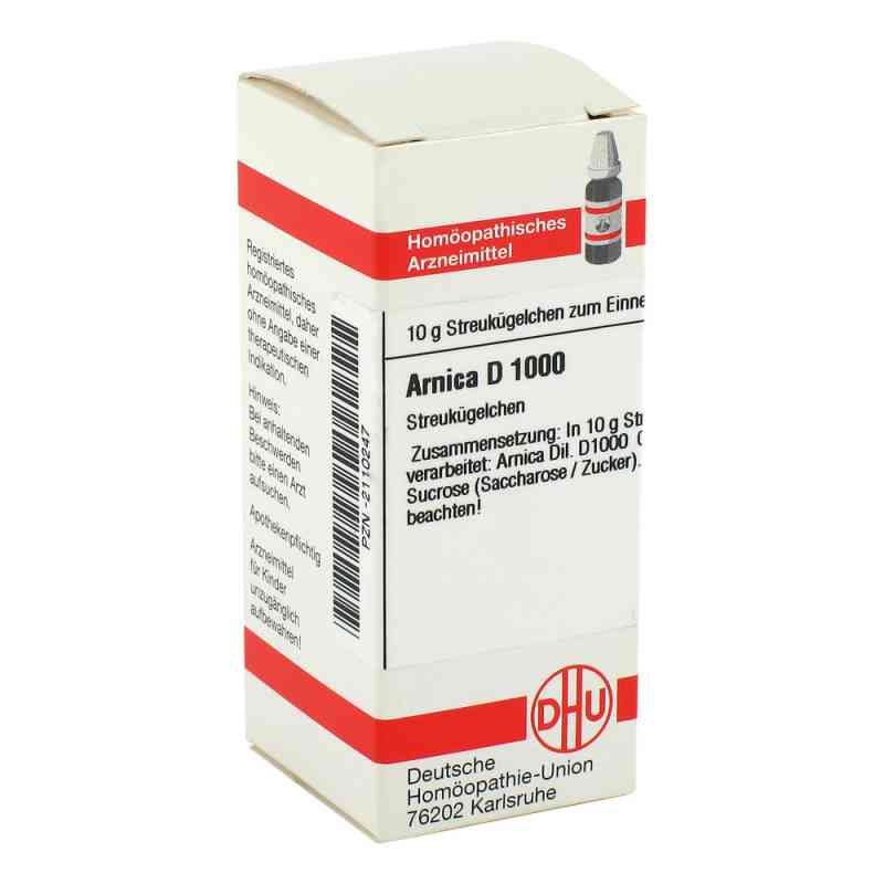 Arnica D1000 Globuli 10 g von DHU-Arzneimittel GmbH & Co. KG PZN 02110247