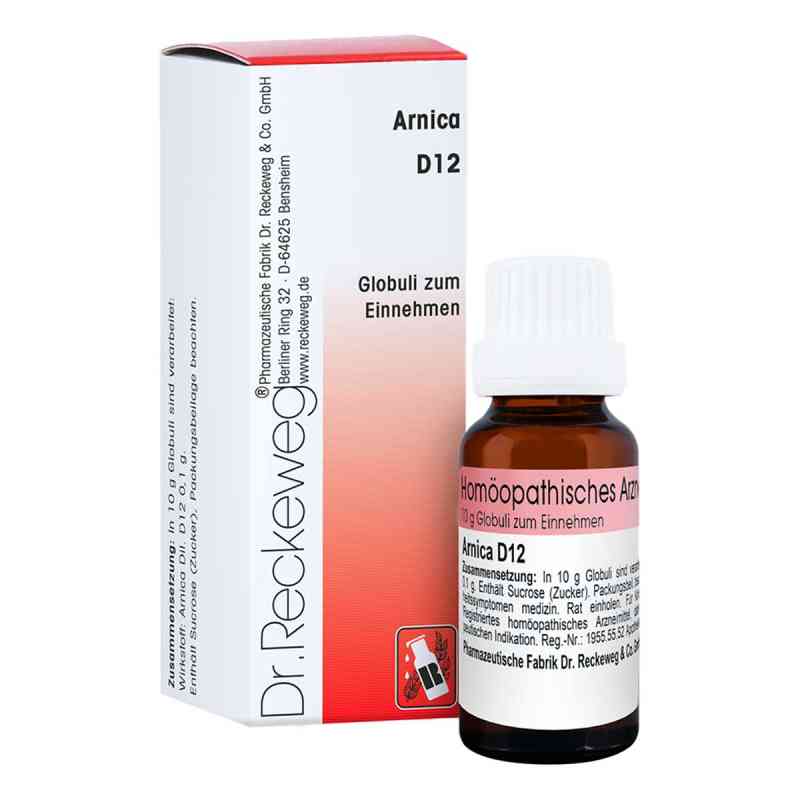 Arnica D12 Globuli 10 g von Dr.RECKEWEG & Co. GmbH PZN 00907220