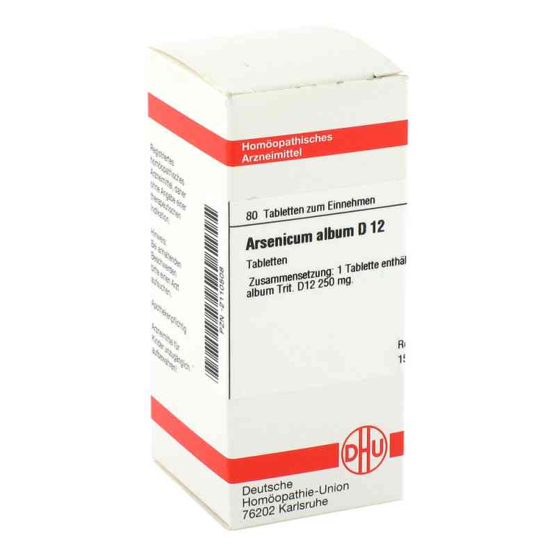 Arsenicum Album D12 Tabletten 80 stk von DHU-Arzneimittel GmbH & Co. KG PZN 02110508