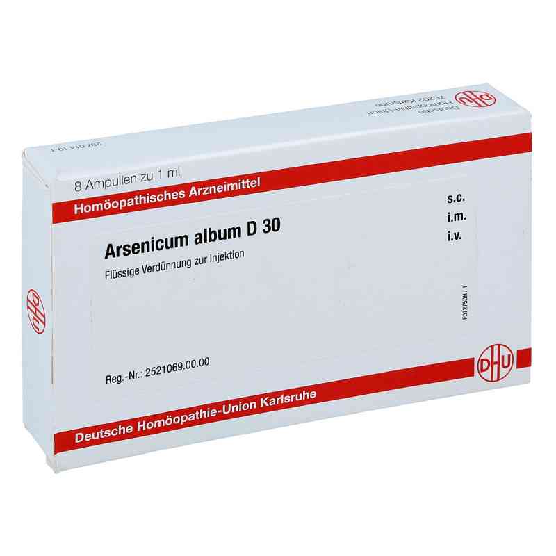 Arsenicum Album D30 Ampullen 8X1 ml von DHU-Arzneimittel GmbH & Co. KG PZN 11704253