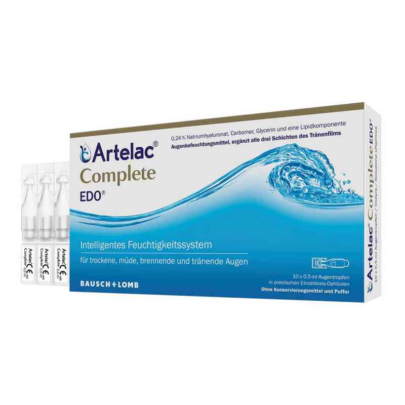 Artelac Complete Edo Augentropfen 10X0.5 ml von Dr. Gerhard Mann PZN 11617867