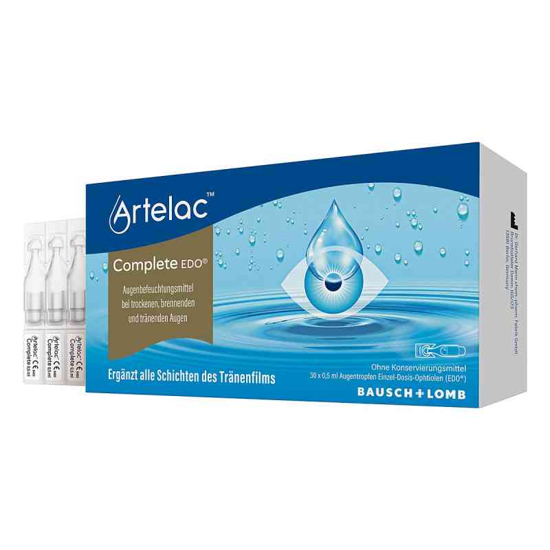 Artelac Complete EDO Augentropfen bei trockenen Augen 30X0.5 ml von Dr. Gerhard Mann Chem.-pharm.Fabrik GmbH PZN 11617896