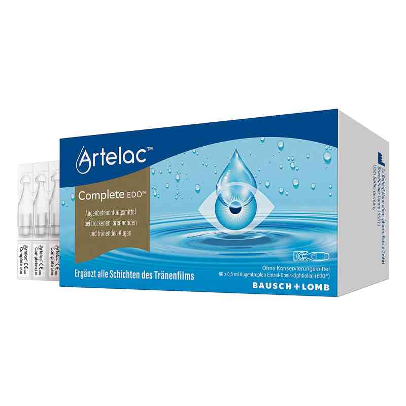 Artelac Complete EDO Augentropfen bei trockenen Augen 60X0.5 ml von Dr. Gerhard Mann Chem.-pharm.Fabrik GmbH PZN 11617910