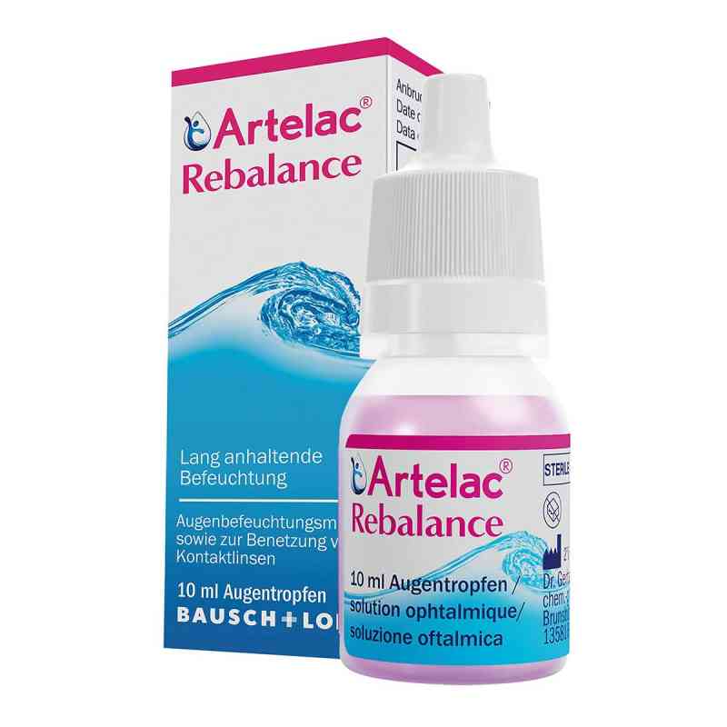 Artelac Rebalance Augentropfen 10 ml von Dr. Gerhard Mann PZN 06907474