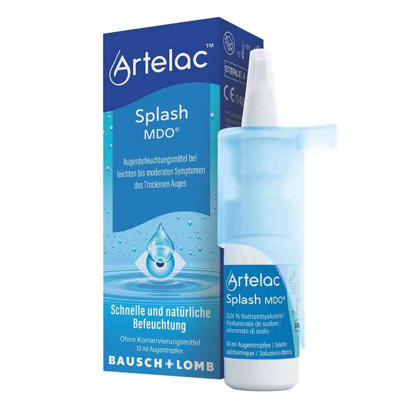 Artelac Splash MDO Augentropfen für trockene brennende Augen 1X10 ml von Dr. Gerhard Mann PZN 07707027