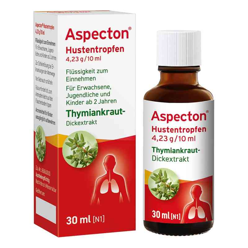 Aspecton Hustentropfen 30 ml von HERMES Arzneimittel GmbH PZN 09892879