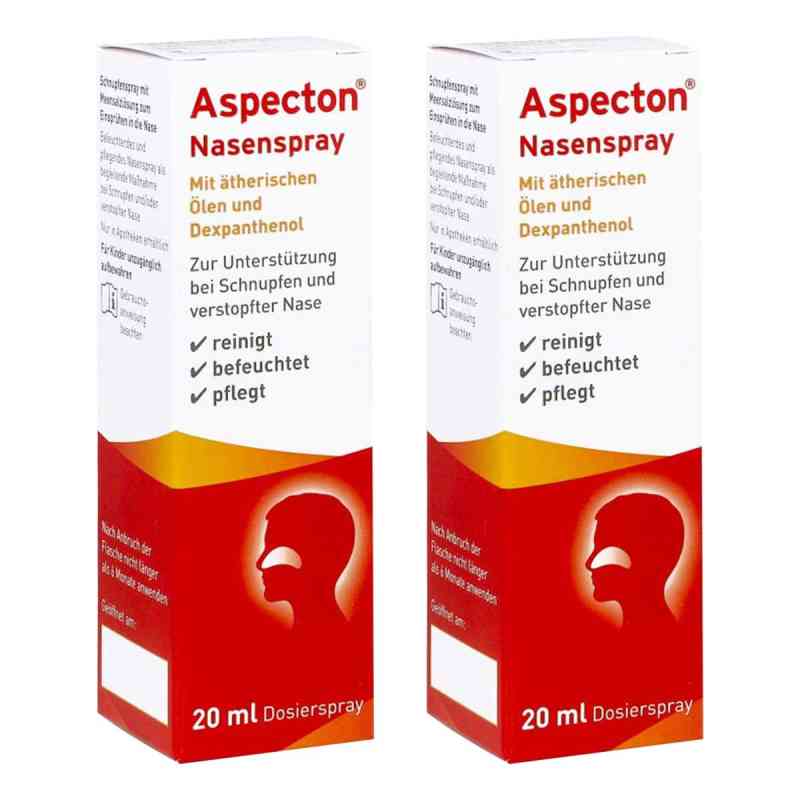 Aspecton Nasenspray entspricht 1,5% Kochsalz-lsg. 2x20 ml von HERMES Arzneimittel GmbH PZN 08106037