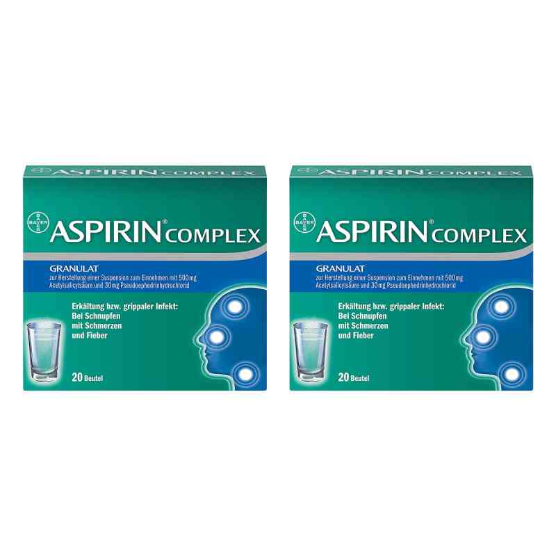 ASPIRIN COMPLEX 2x20 stk von Bayer Vital GmbH PZN 08100074