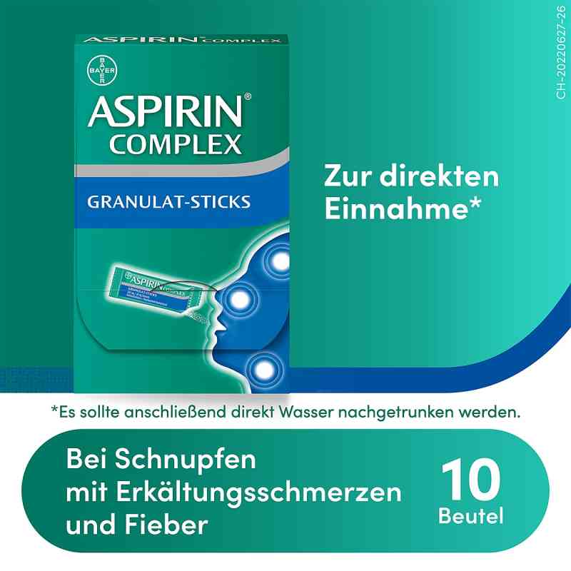 Aspirin® Granulat – Granulat für unterwegs