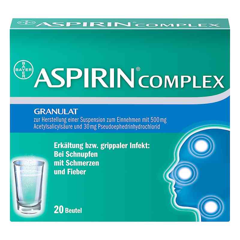 ASPIRIN COMPLEX Granulatbeutel 20 stk von Bayer Vital GmbH PZN 04114918