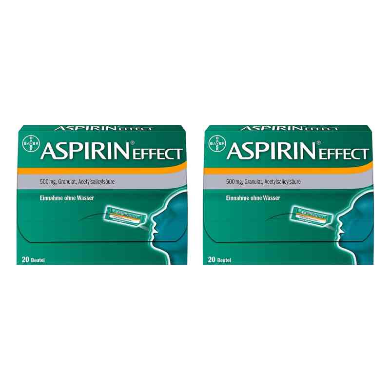 Aspirin Effect Granulat 2x20 stk von Bayer Vital GmbH PZN 08107639