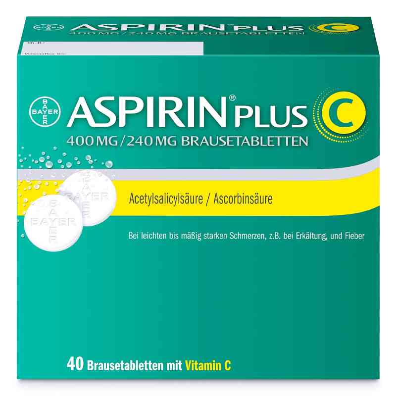 Aspirin plus C Brausetabletten 40 stk von Bayer Vital GmbH PZN 03464237