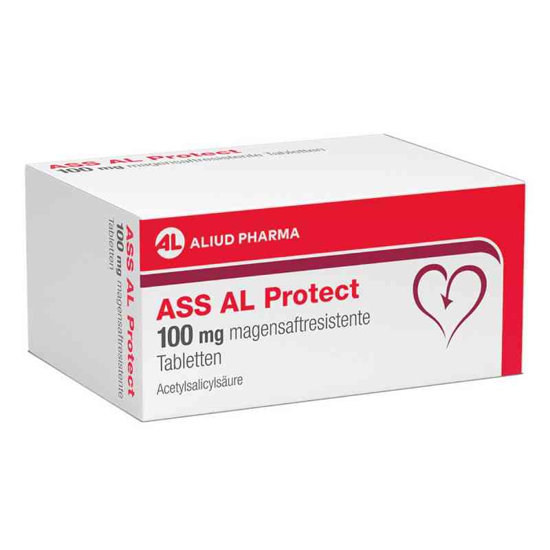 ASS AL Protect 100 mg bei Herzinfarkt- und Schlaganfallrisiko 100 stk von ALIUD Pharma GmbH PZN 00149989