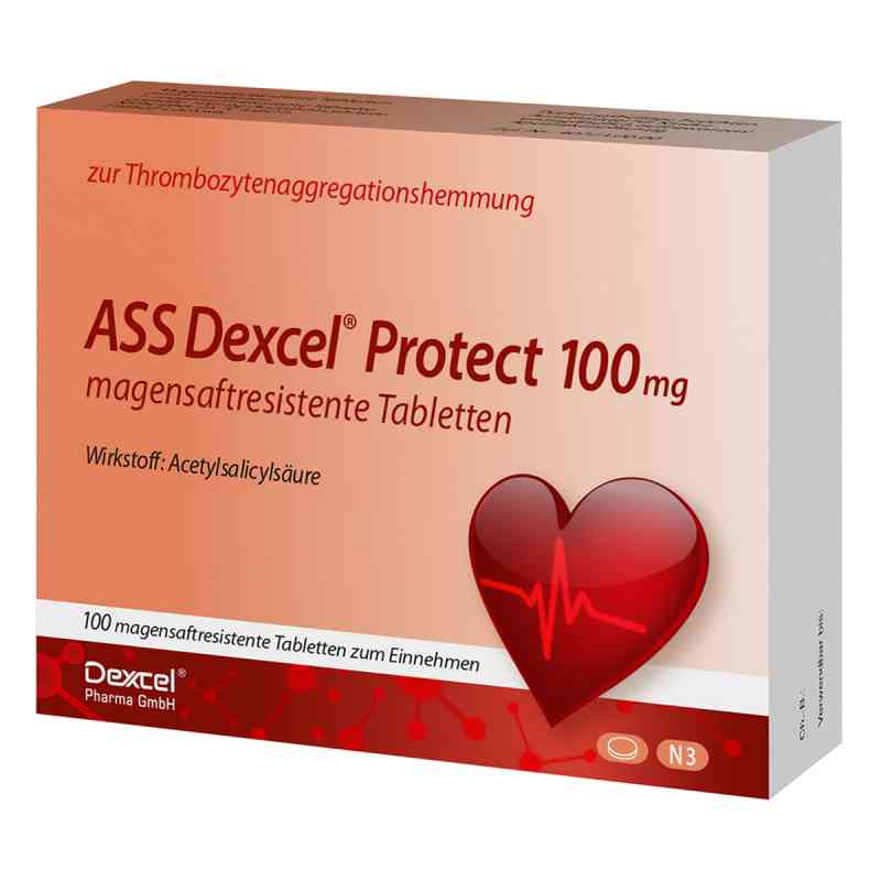 ASS Dexcel Protect 100mg 100 stk von Dexcel Pharma GmbH PZN 09318809