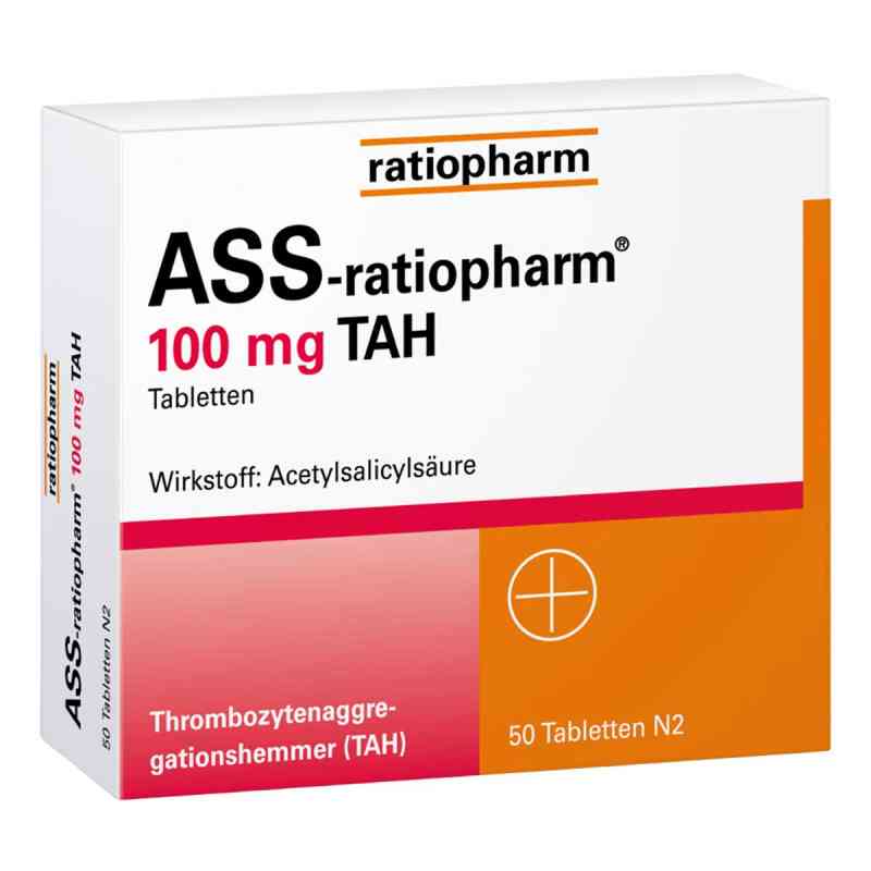 ASS-ratiopharm 100 mg TAH 100 stk von ratiopharm GmbH PZN 01343682
