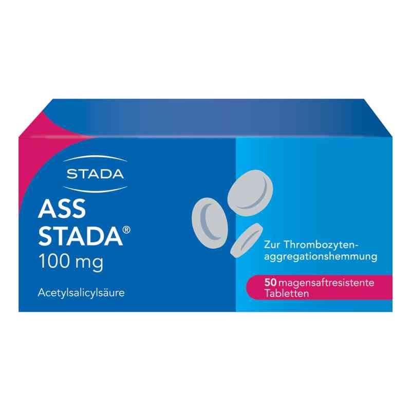 Ass Stada 100 mg magensaftresistente Tabletten 50 stk von STADA GmbH PZN 10544043