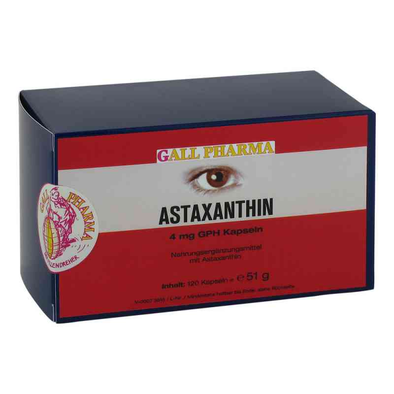 Astaxanthin 4 mg Gph Kapseln 120 stk von Hecht-Pharma GmbH PZN 04699379