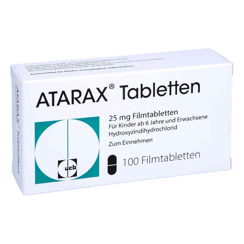 Atarax 25 mg Filmtabletten 100 stk von 1 0 1 Carefarm GmbH PZN 16768513